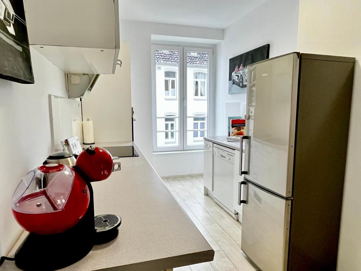 Design Apartment - Parking - Kingsize-Bett - 2X Bad - Zentrum Hannover Esterno foto